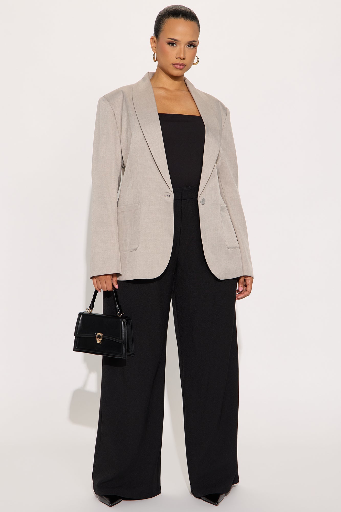 The Parker Blazer - Light Grey