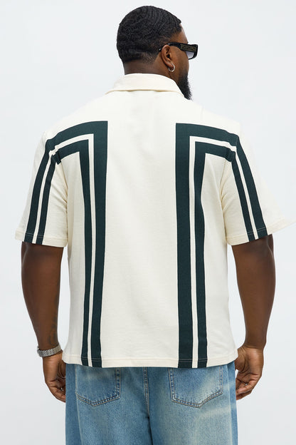 Making Ways Button Up Shirt - Cream