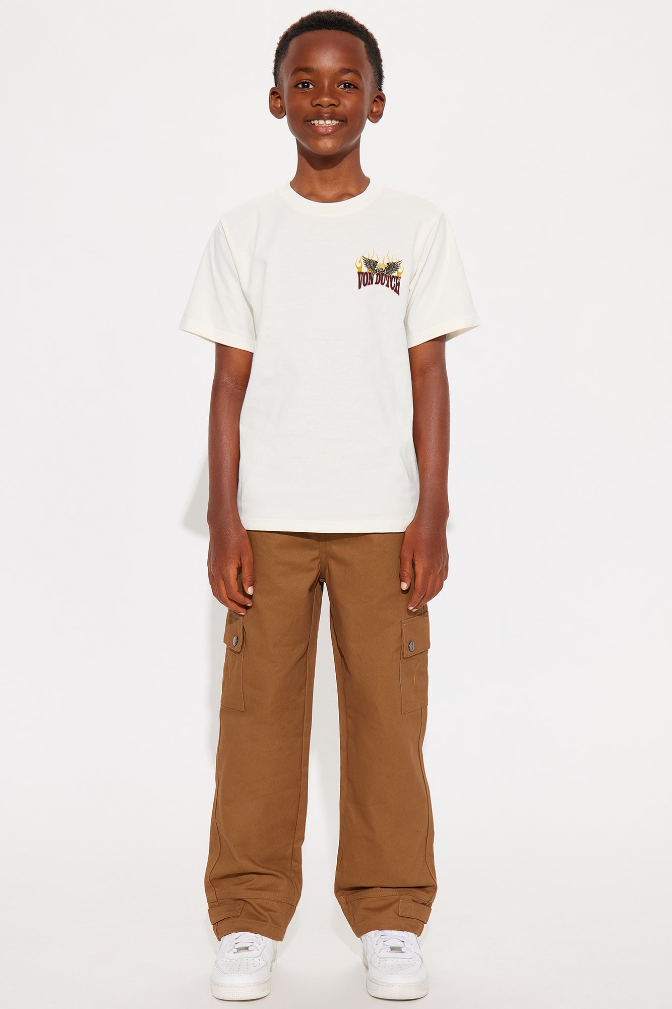 Mini Baggy Talk My Walk Cargo Pant - Brown