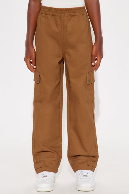 Mini Baggy Talk My Walk Cargo Pant - Brown