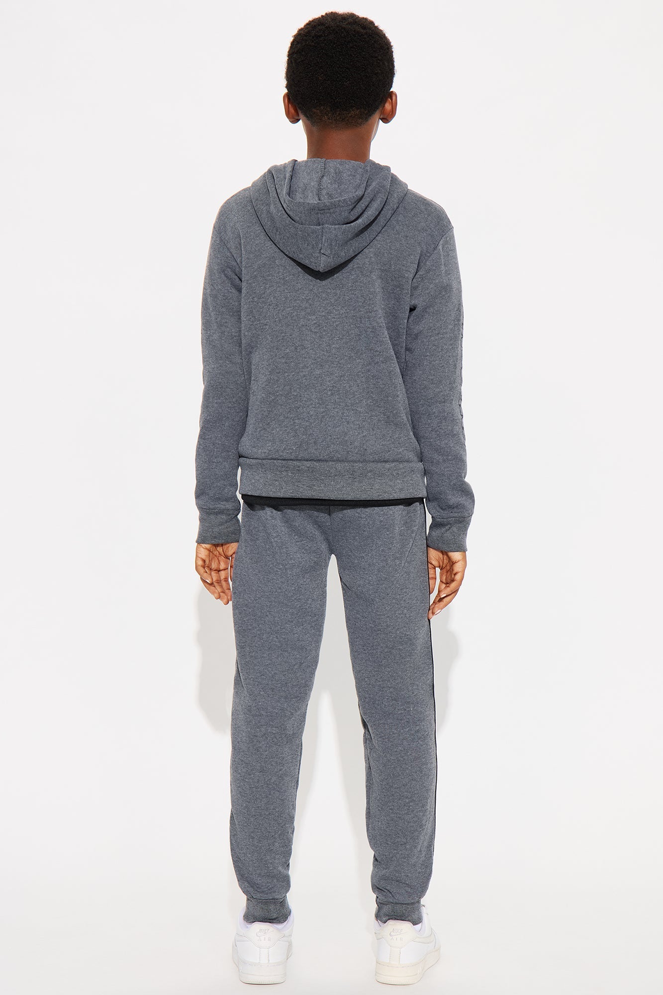 Mini Endzone Champs 3 Piece Jogger Pant Set - Grey/combo