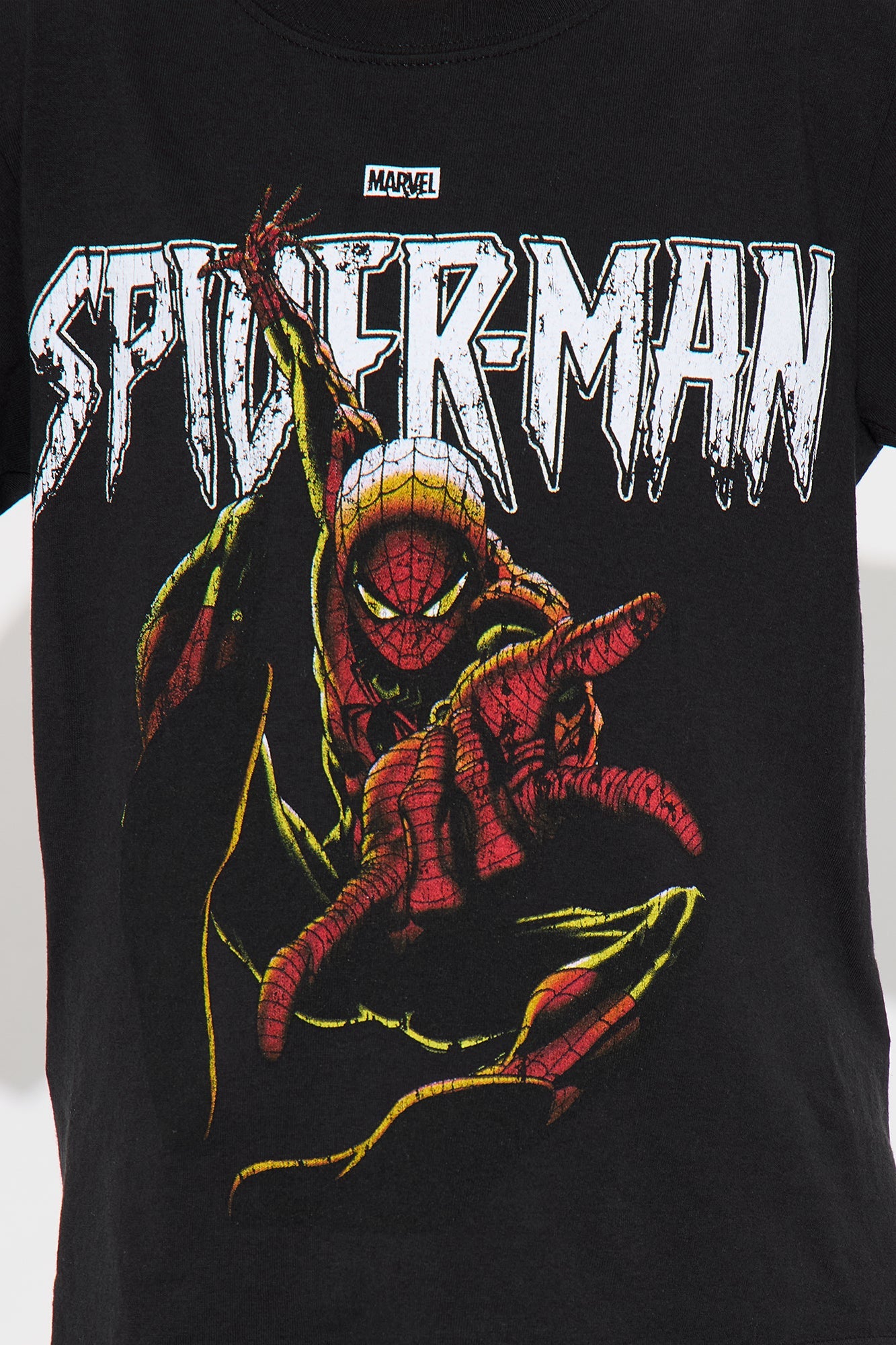 Mini Spiderman Webshooter Short Sleeve Tee - Black