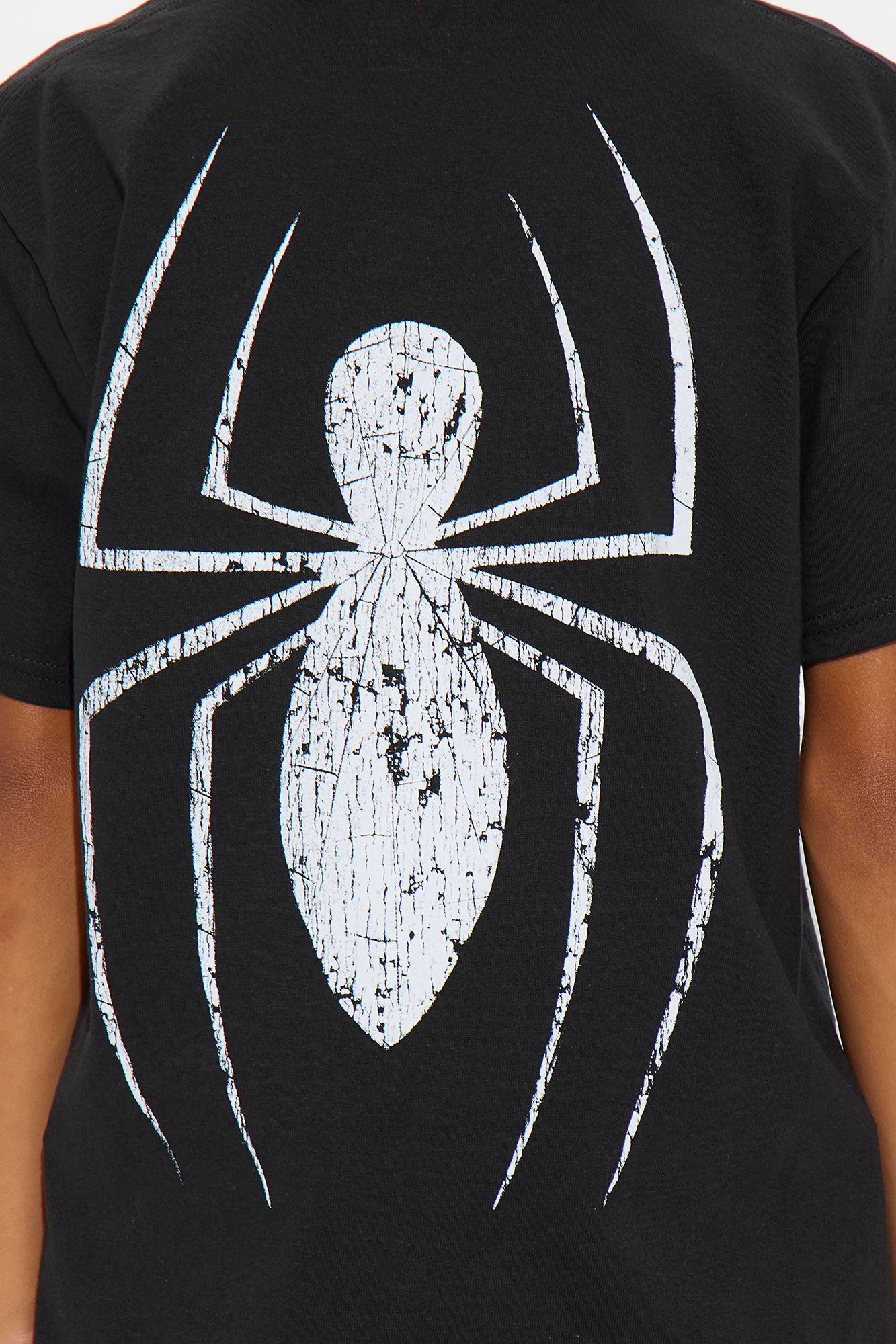 Mini Spiderman Webshooter Short Sleeve Tee - Black