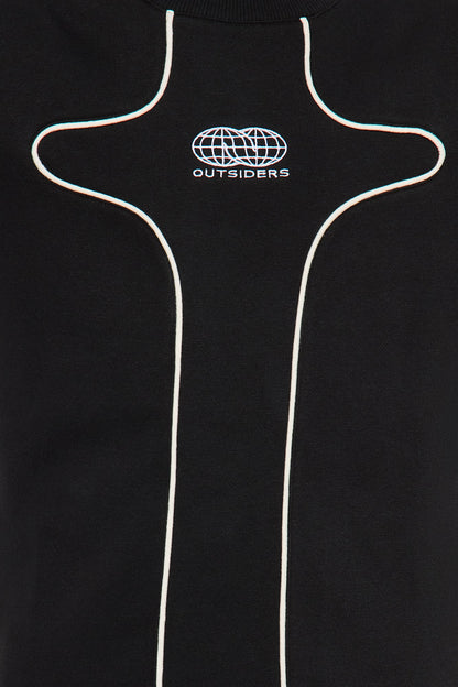 Mini Tyson Outsiders Short Sleeve Tee - Black