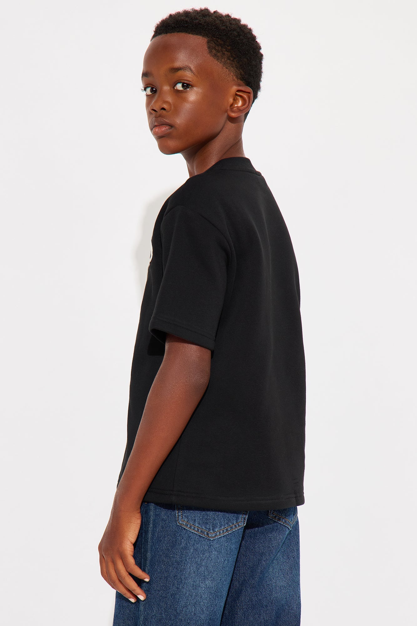 Mini Tyson Outsiders Short Sleeve Tee - Black