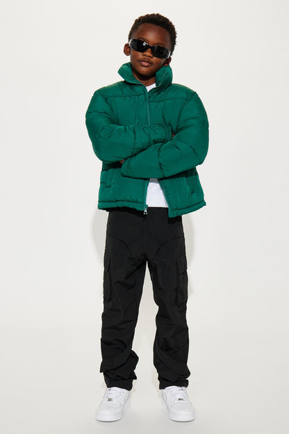 Mini Nothing Compares Puffer Jacket - Kelly Green