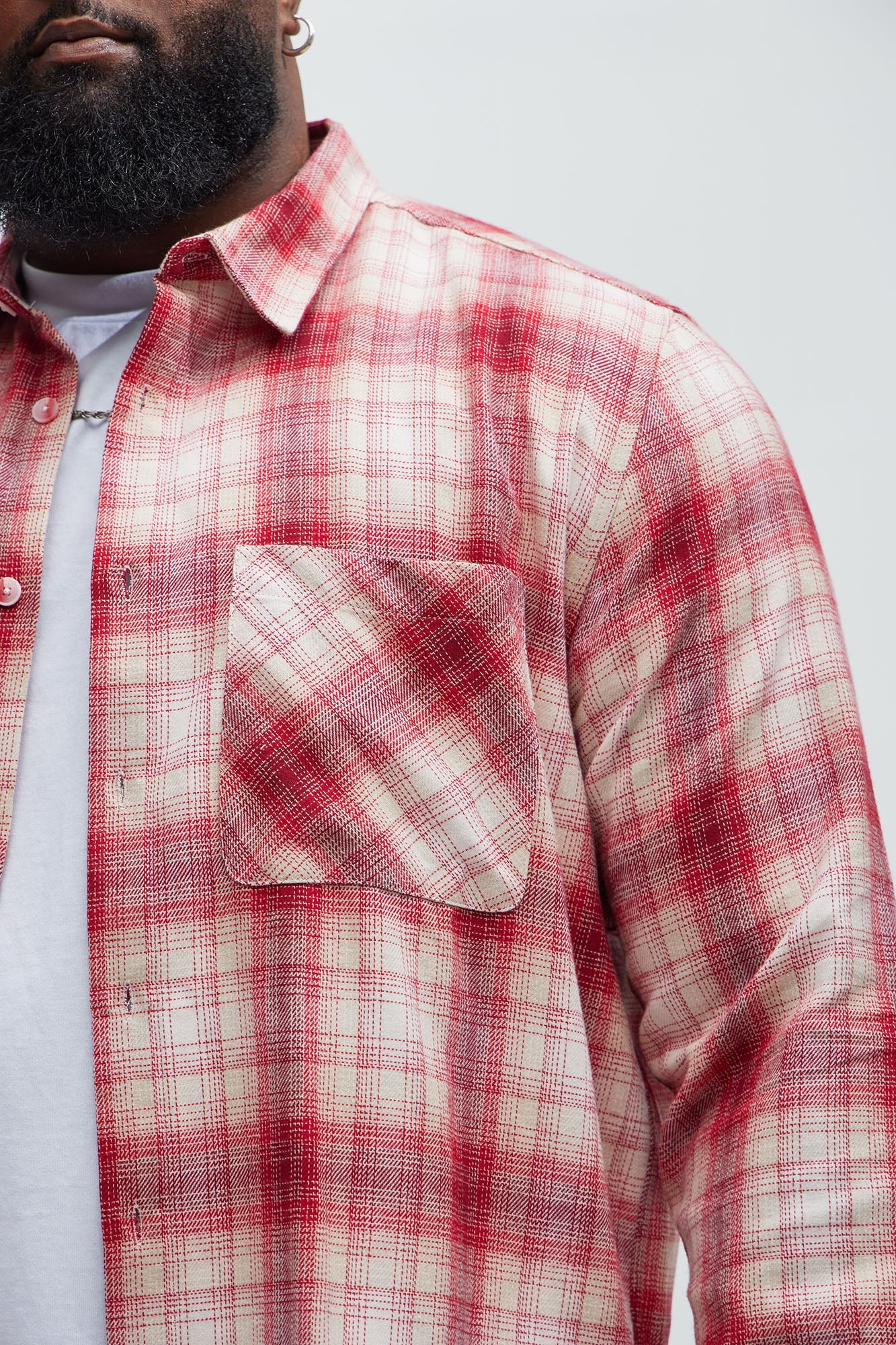 Dighton Plaid Shirt - Red/combo