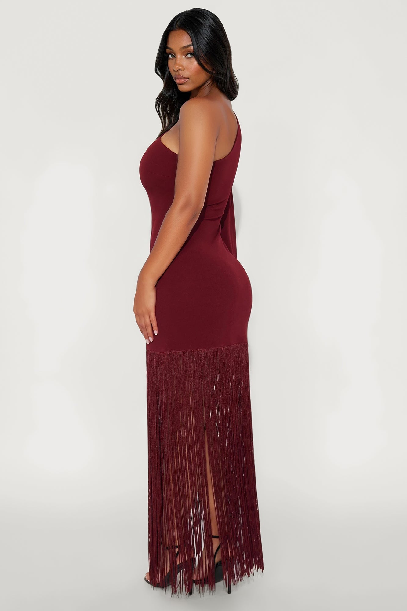 Dare And Swear Maxi Dress - Burgundy