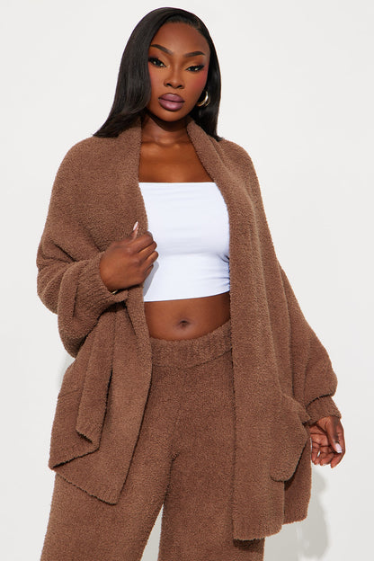 Living Cozy Pant Set - Mocha