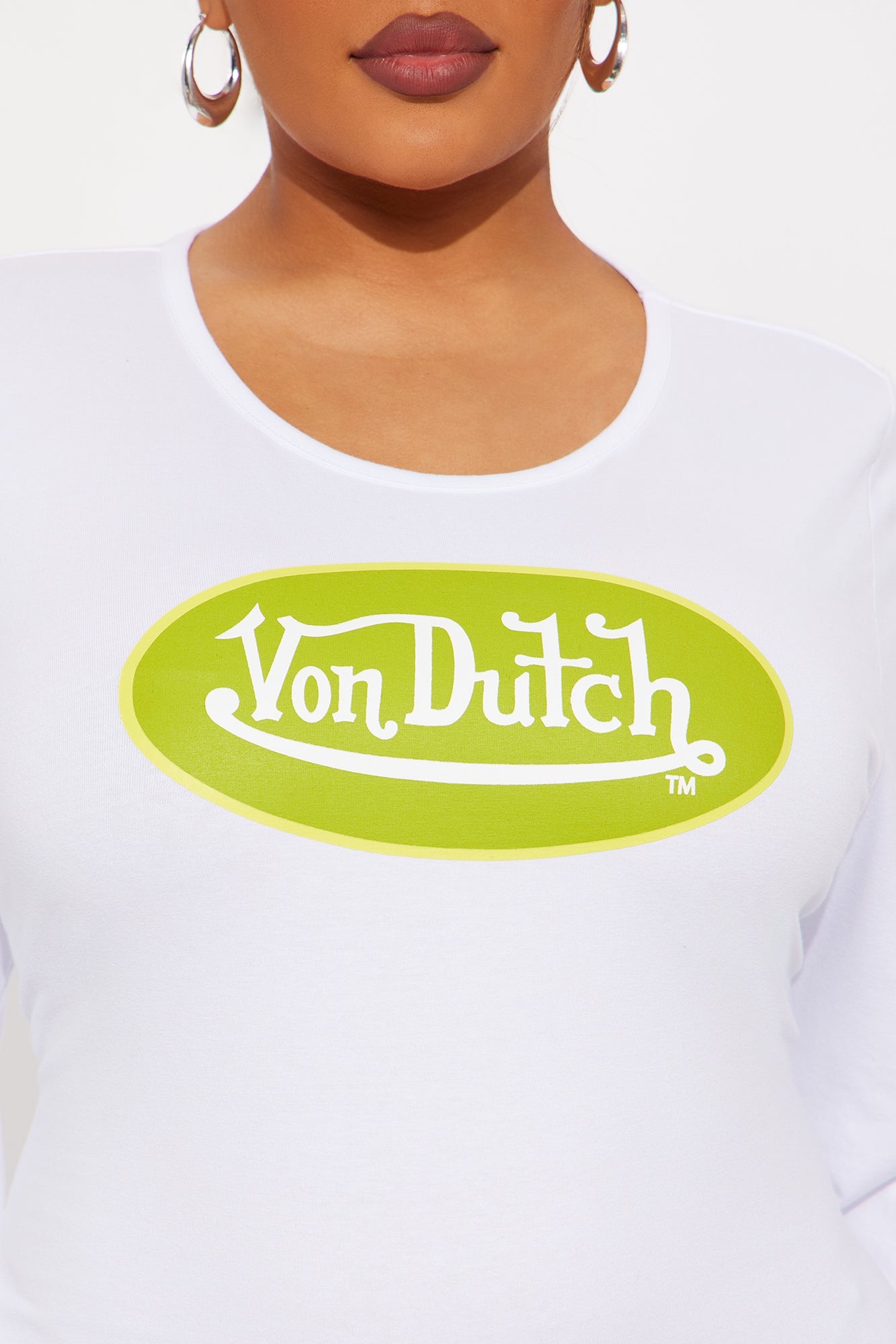 Von Dutch Logo Mini Dress - White