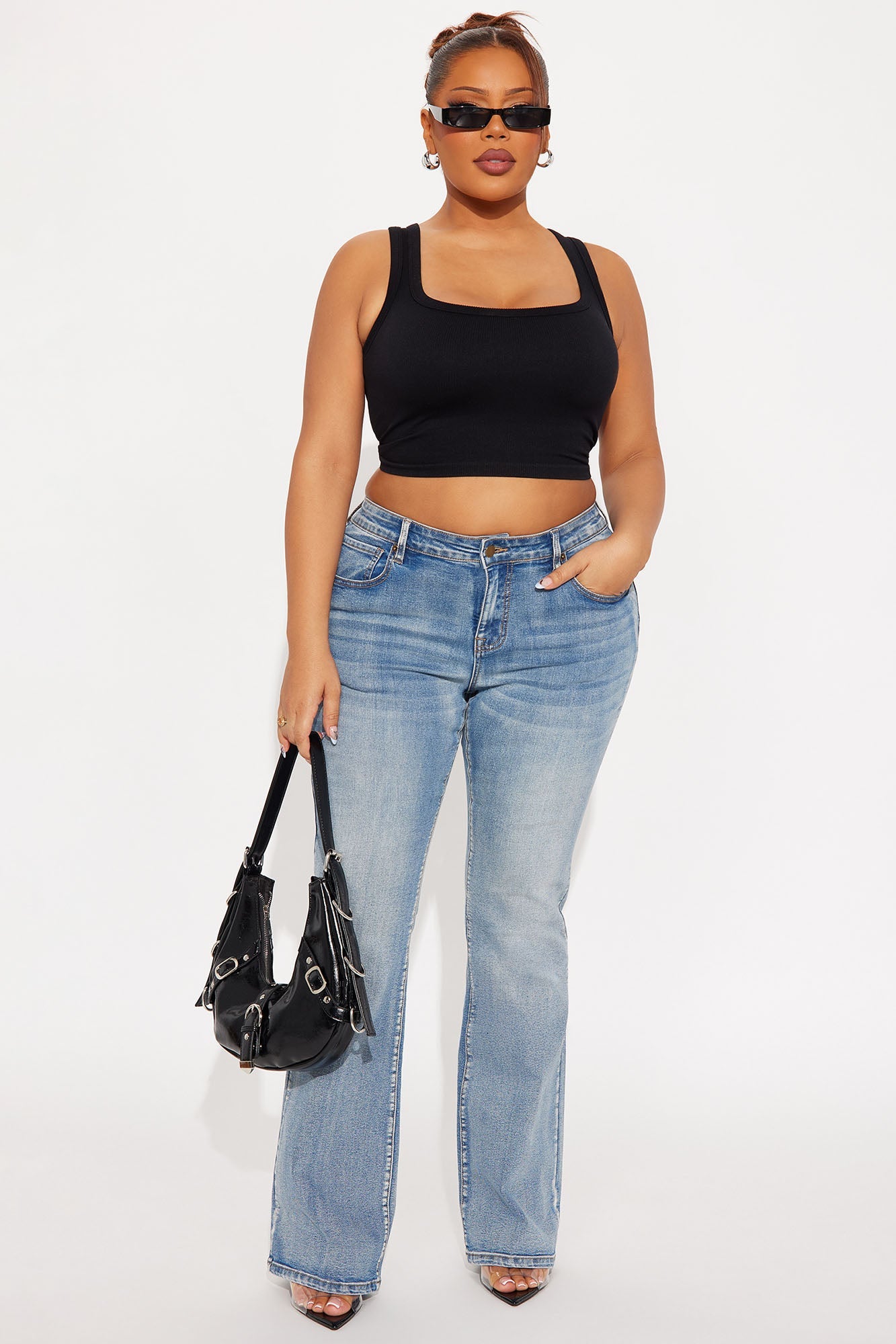 Gemma Low Rise Sculpting Stretch Bootcut Jeans - Vintage Wash