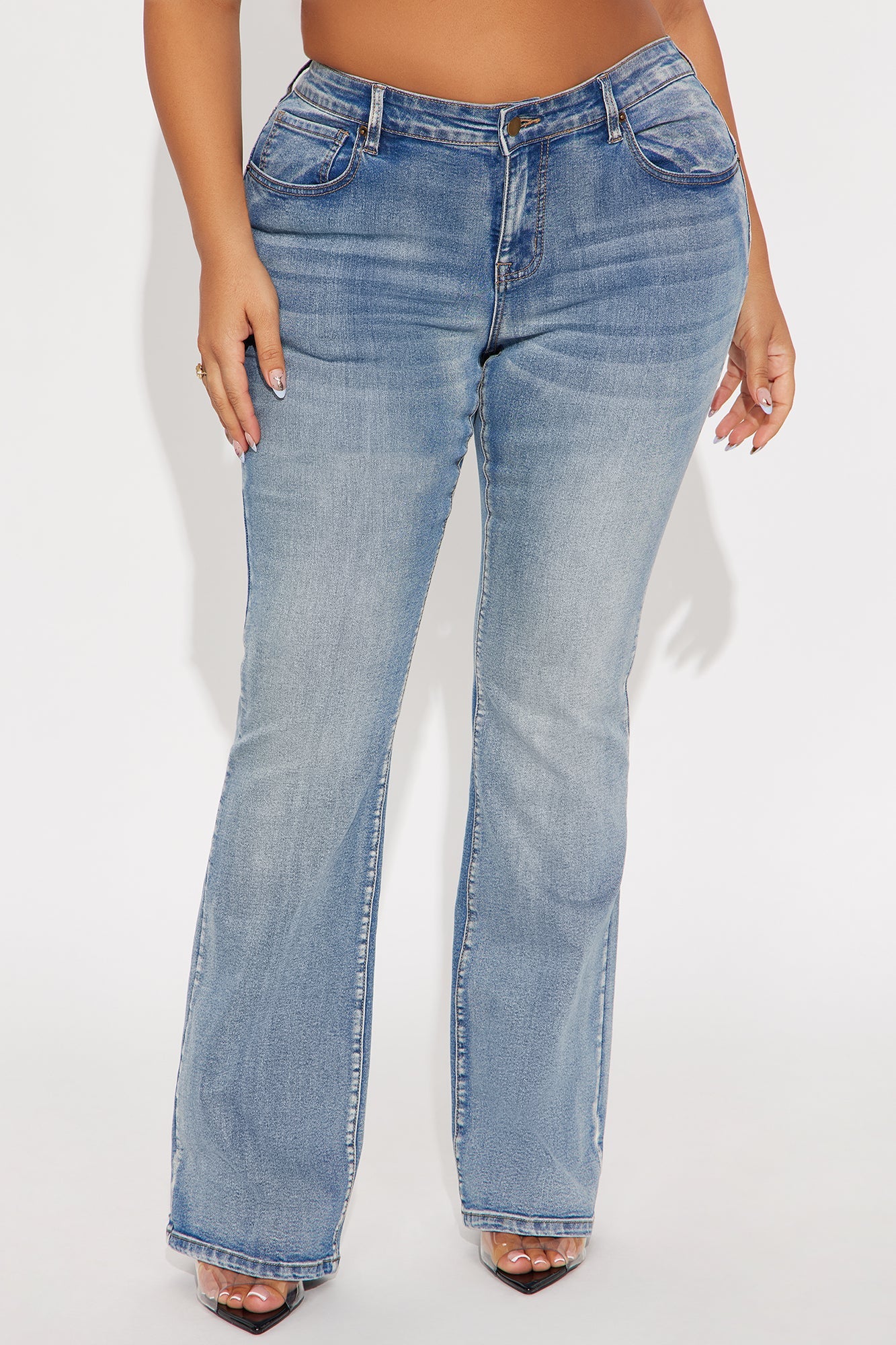 Gemma Low Rise Sculpting Stretch Bootcut Jeans - Vintage Wash