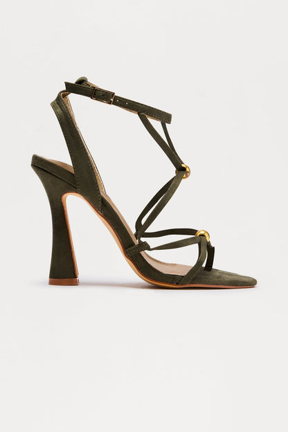 Revival Hardware Heels - Olive