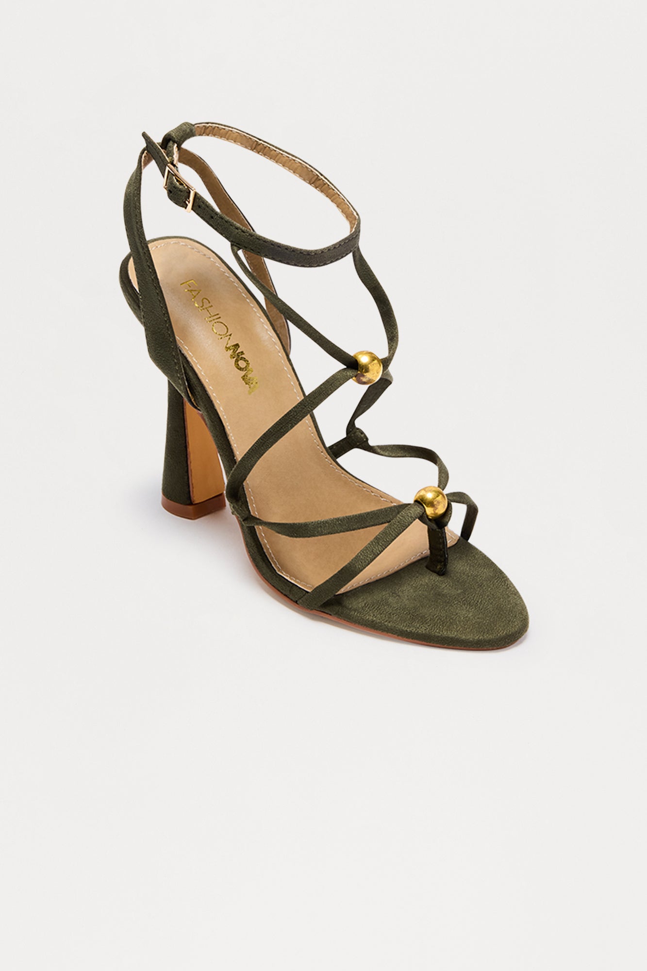 Revival Hardware Heels - Olive