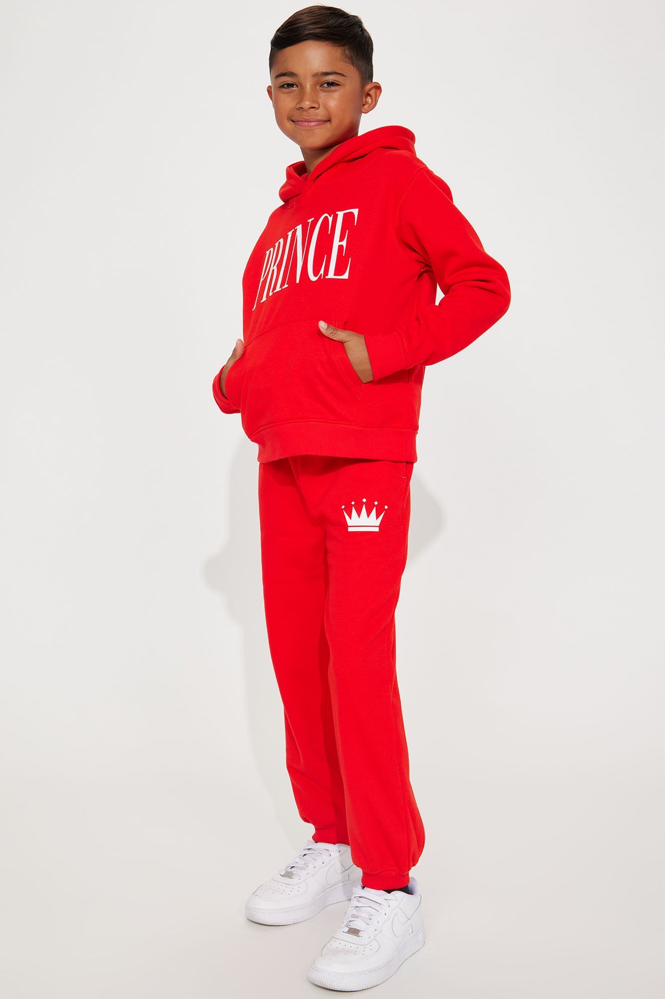 Family Goals Mini Prince Jogger - Red
