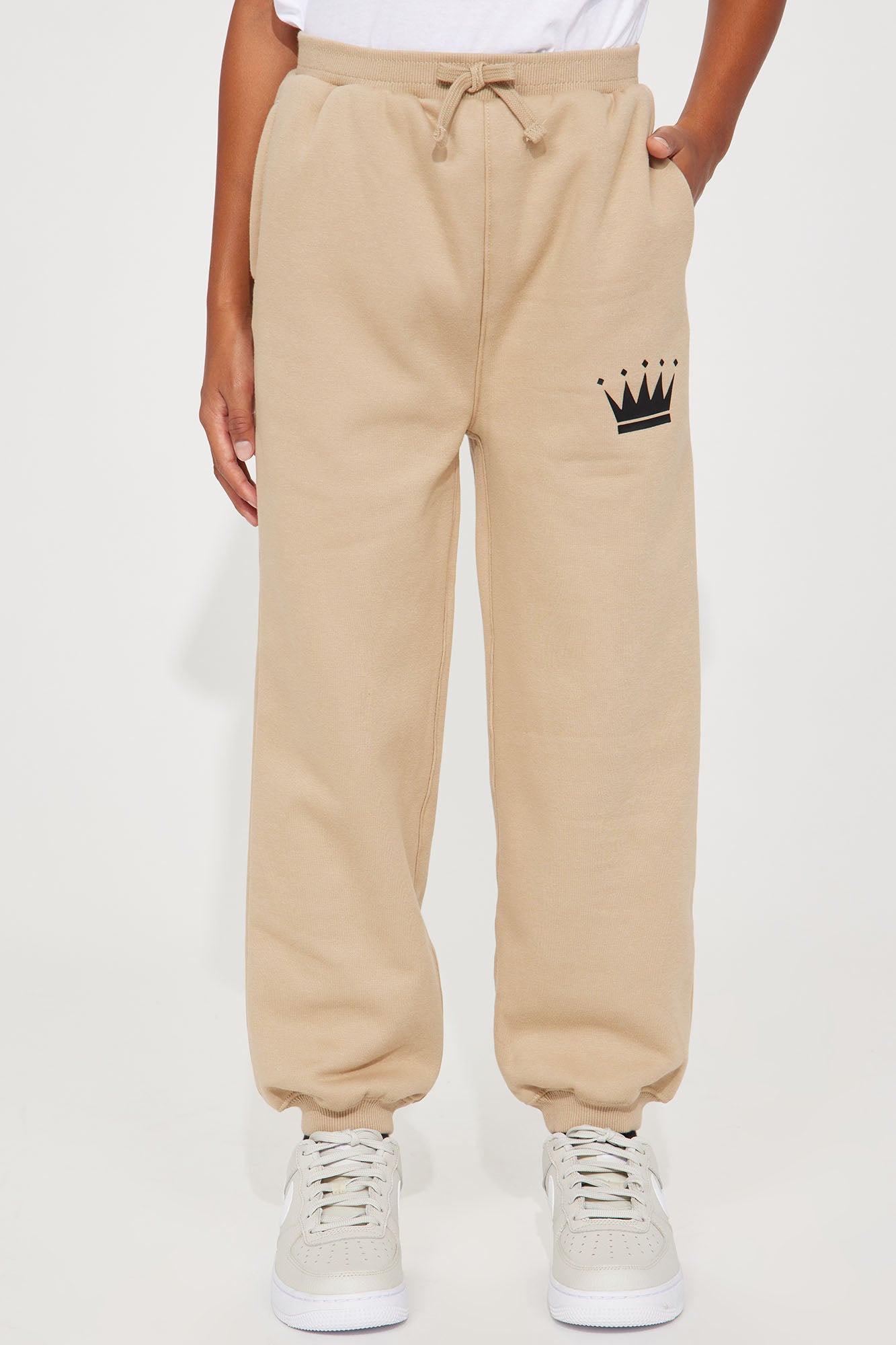 Family Goals Mini Prince Jogger - Taupe