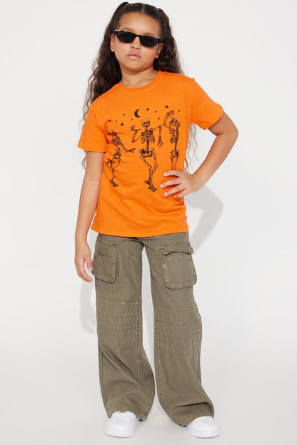 Mini Skeleton Squad T-Shirt - Orange
