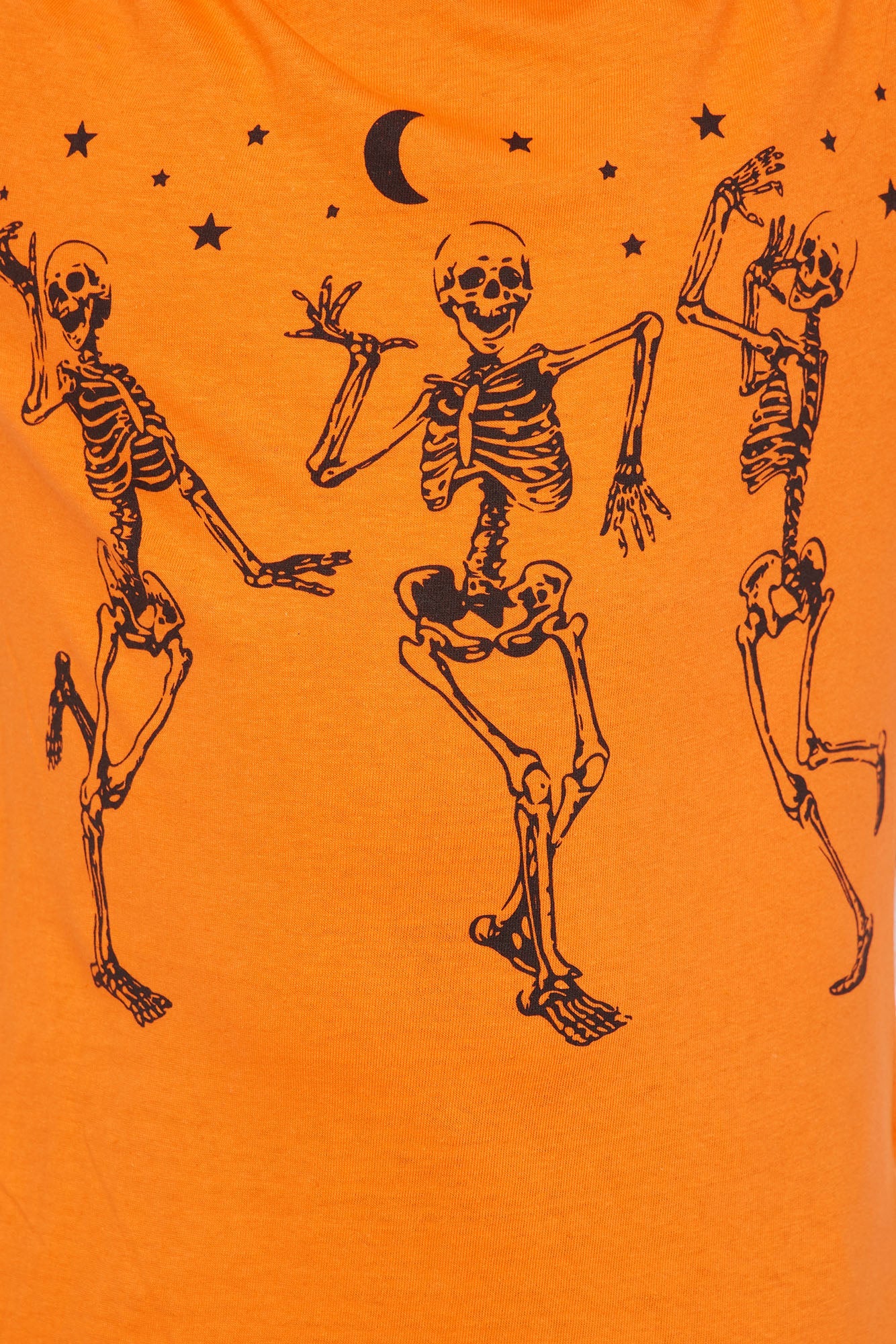 Mini Skeleton Squad T-Shirt - Orange