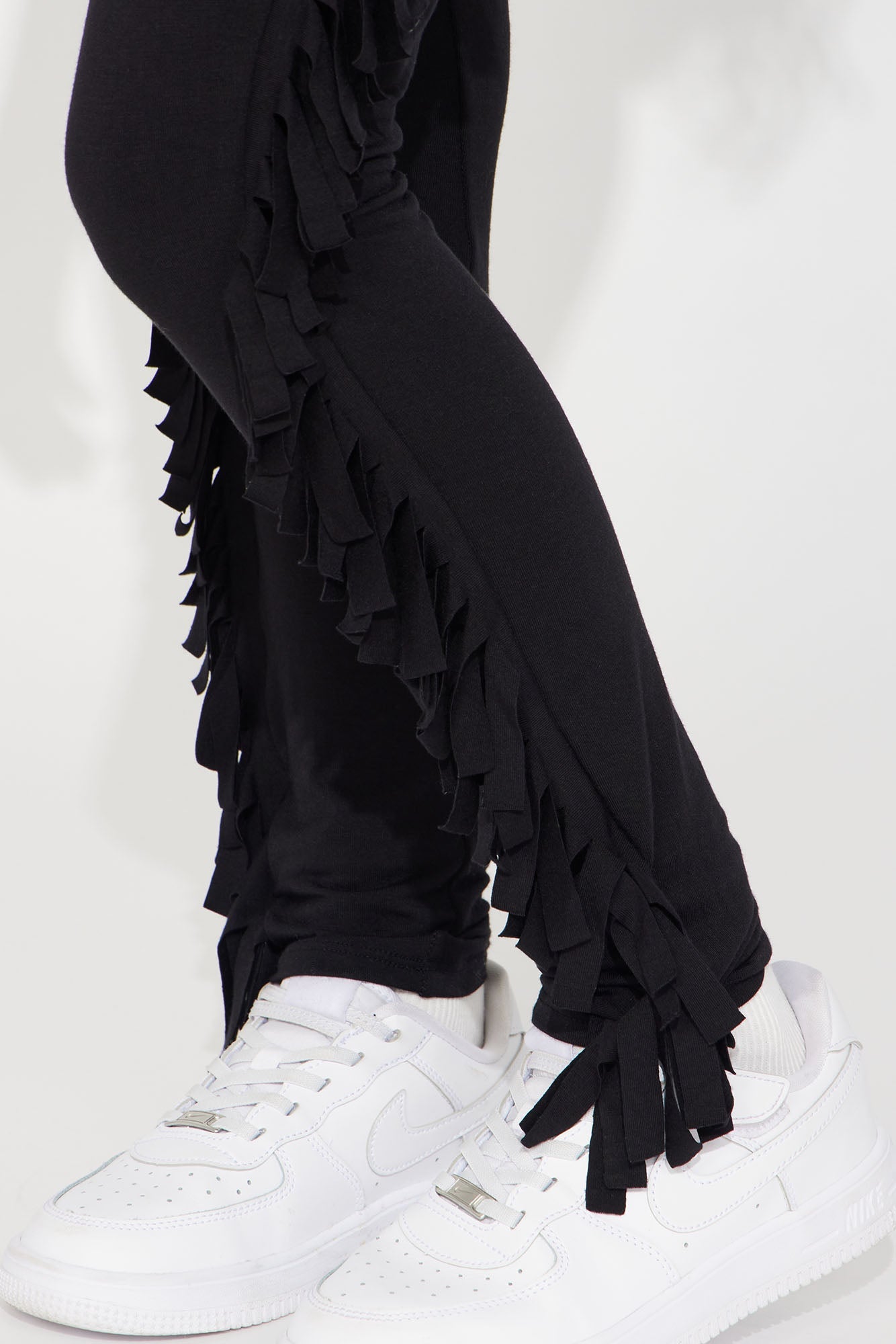 Mini Shake It Like a Fringe Shaker Legging - Black