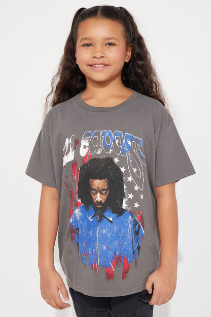 Mini 21 SAVAGE American Dream Washed Tee - Charcoal