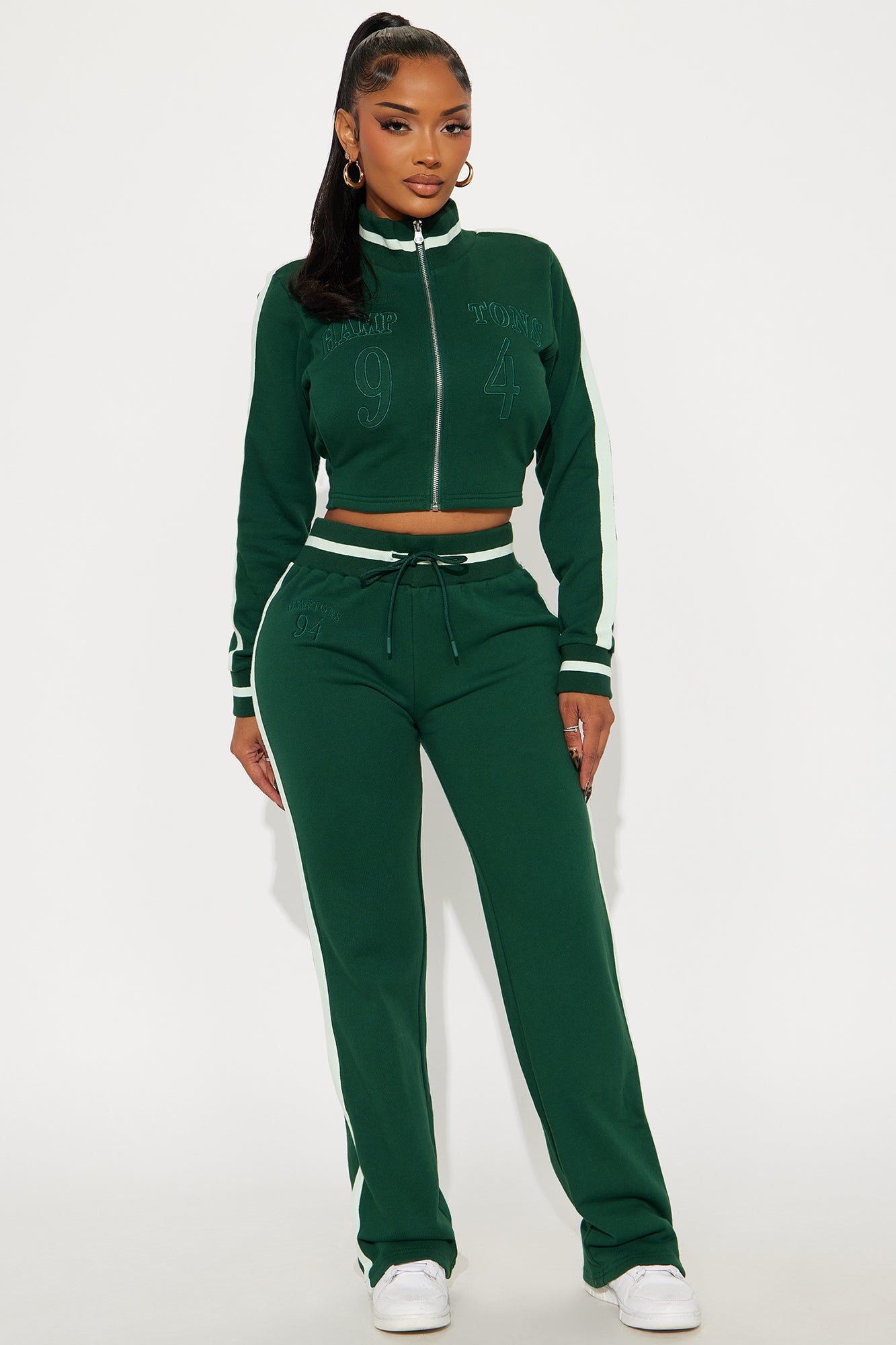 Hamptons 94 Track Pant Set - Hunter