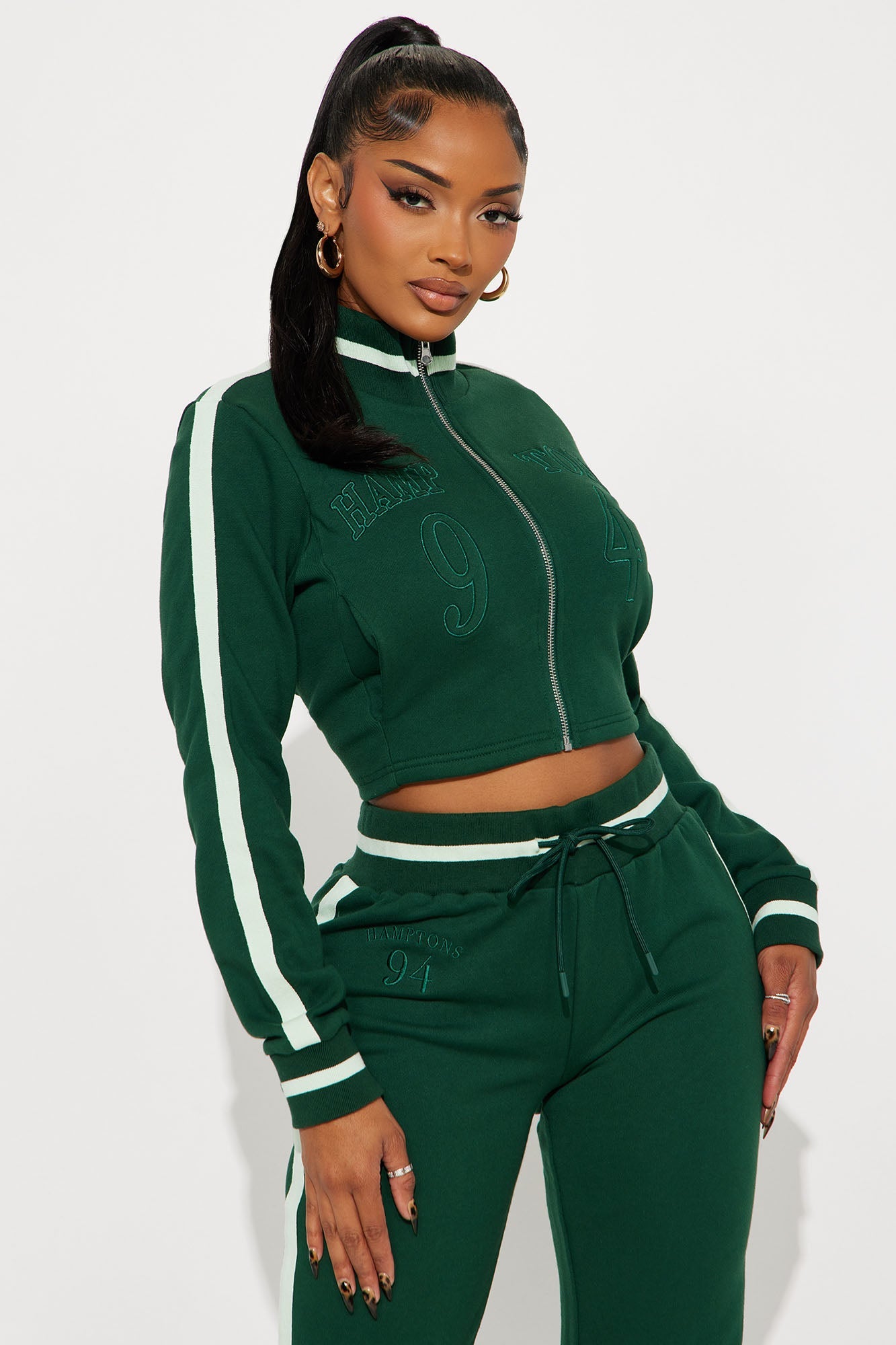 Hamptons 94 Track Pant Set - Hunter