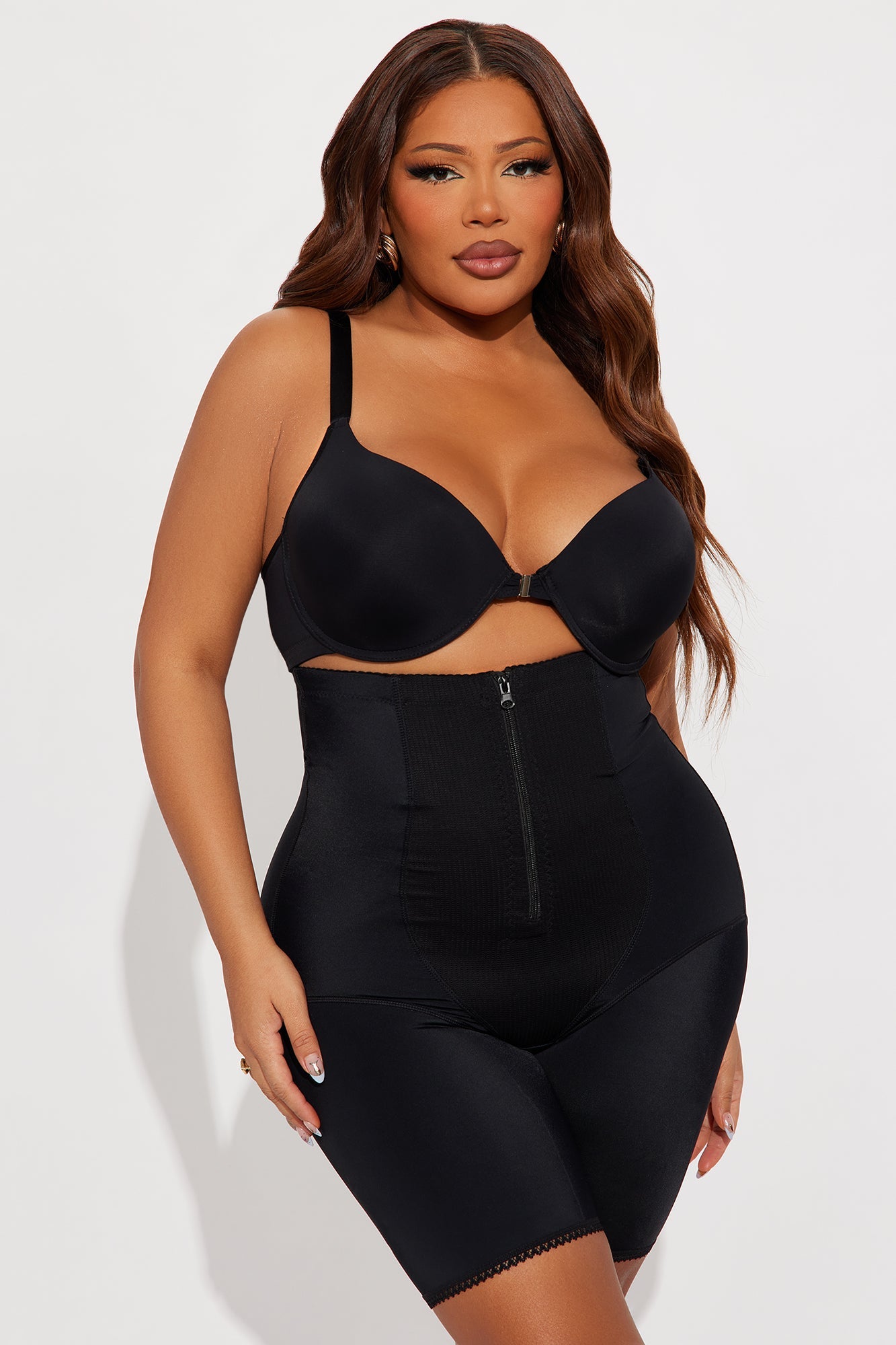 Feeling My Curves Hi Compression Bodyshaper - Black