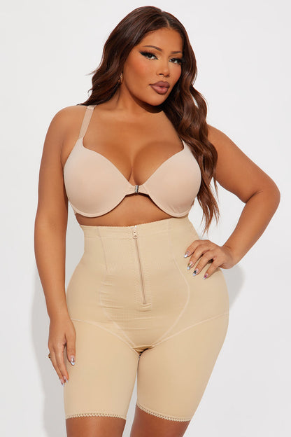 Feeling My Curves Hi Compression Bodyshaper - Nude