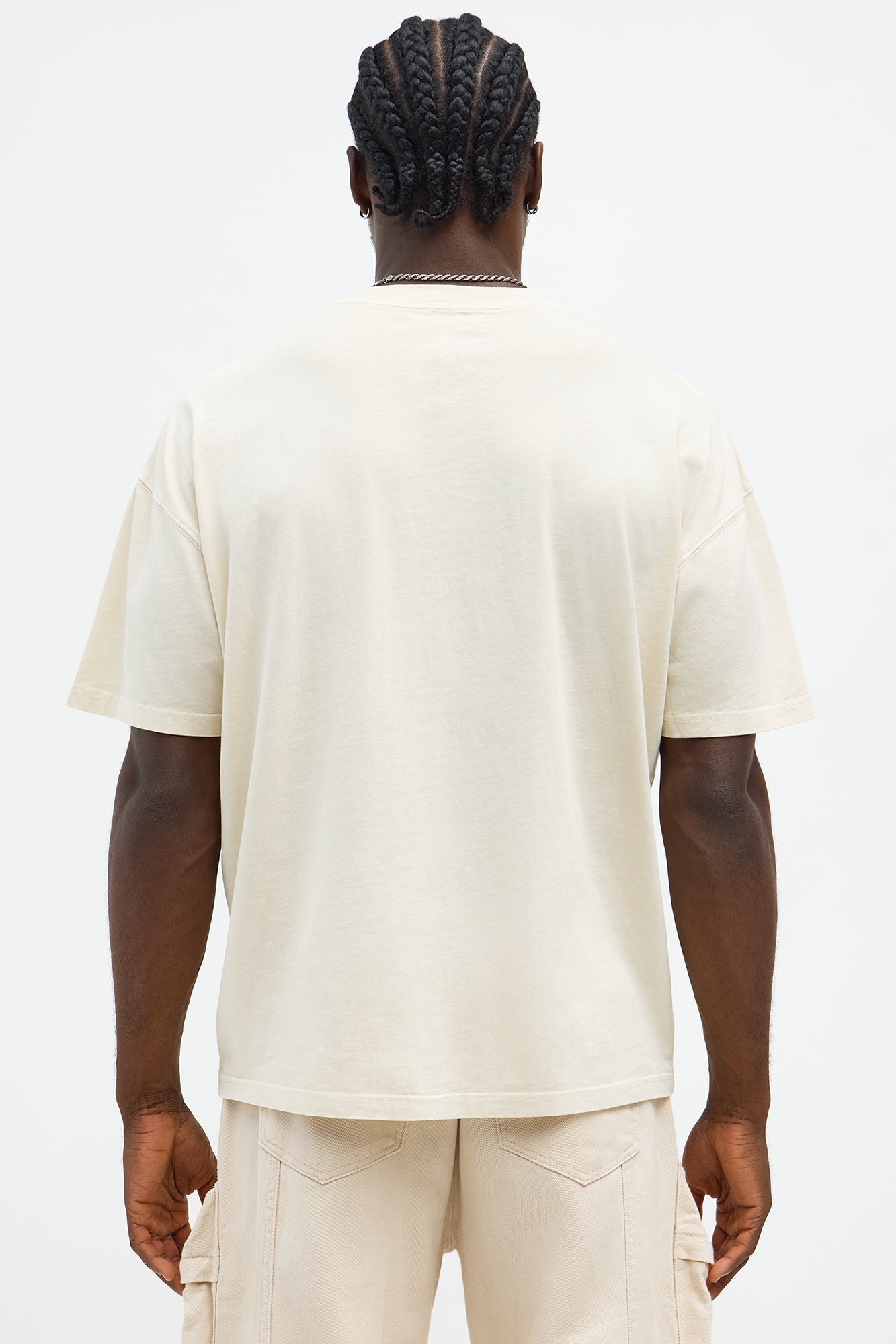 All The Stars Oversized Short Sleeve Tee - Cream