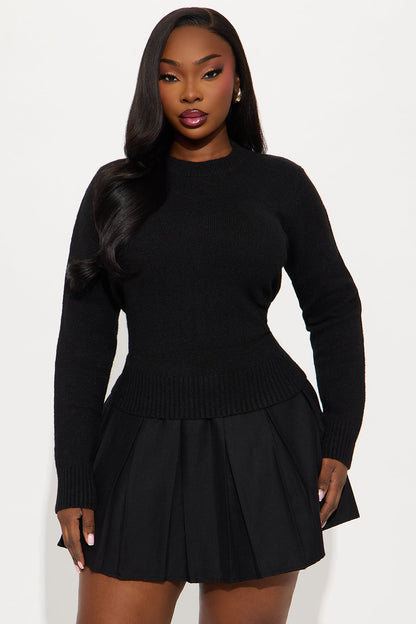 Fresh Air Sweater - Black