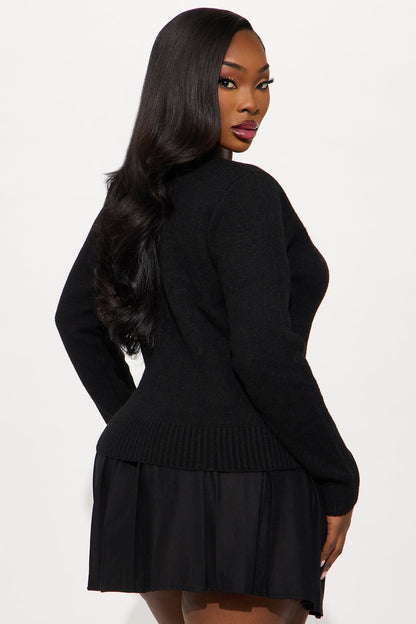 Fresh Air Sweater - Black