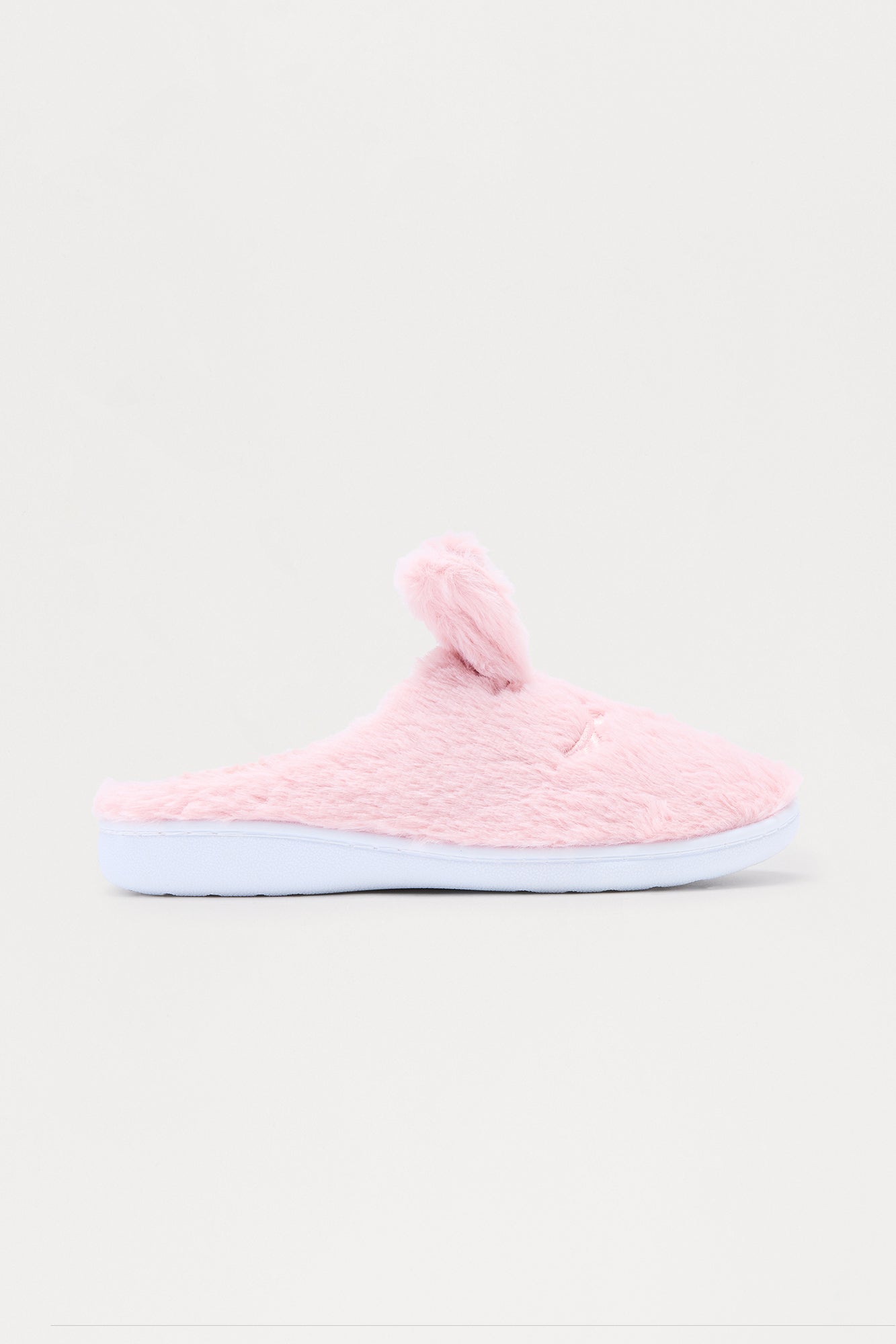 Trix Faux Fur Slippers - Pink