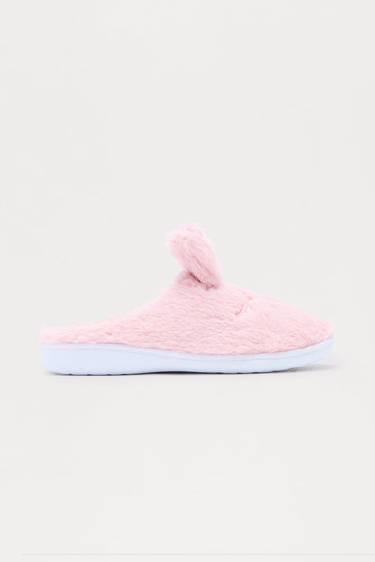 Trix Faux Fur Slippers - Pink