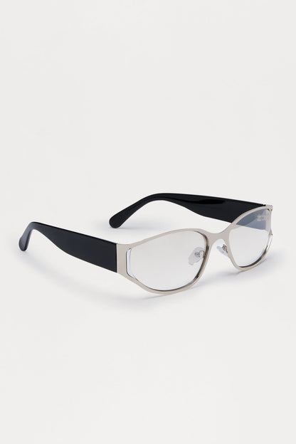 Red River Sunglasses - Black/Silver