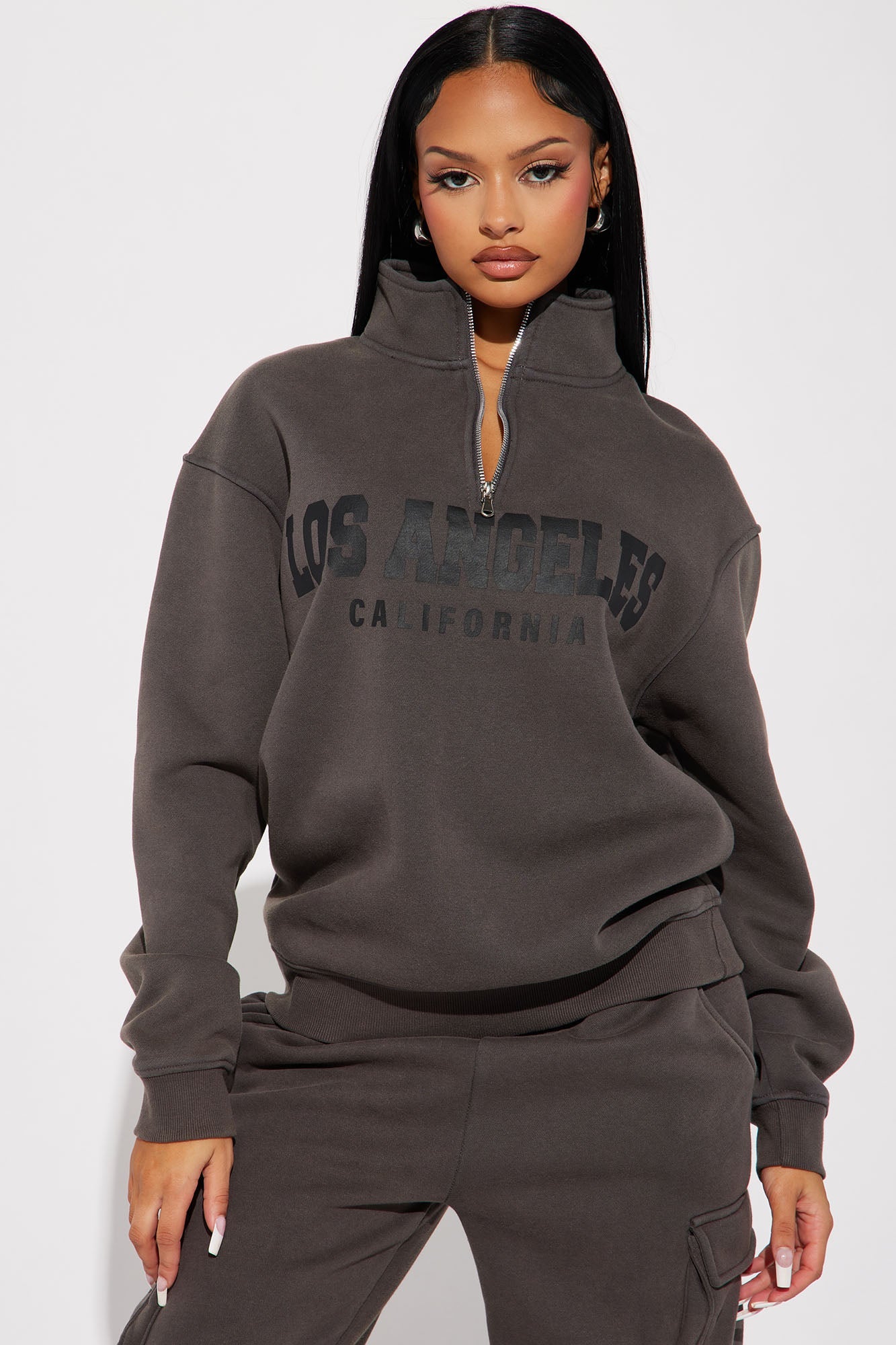 Los Angeles Cargo Jogger Set - Acid Wash