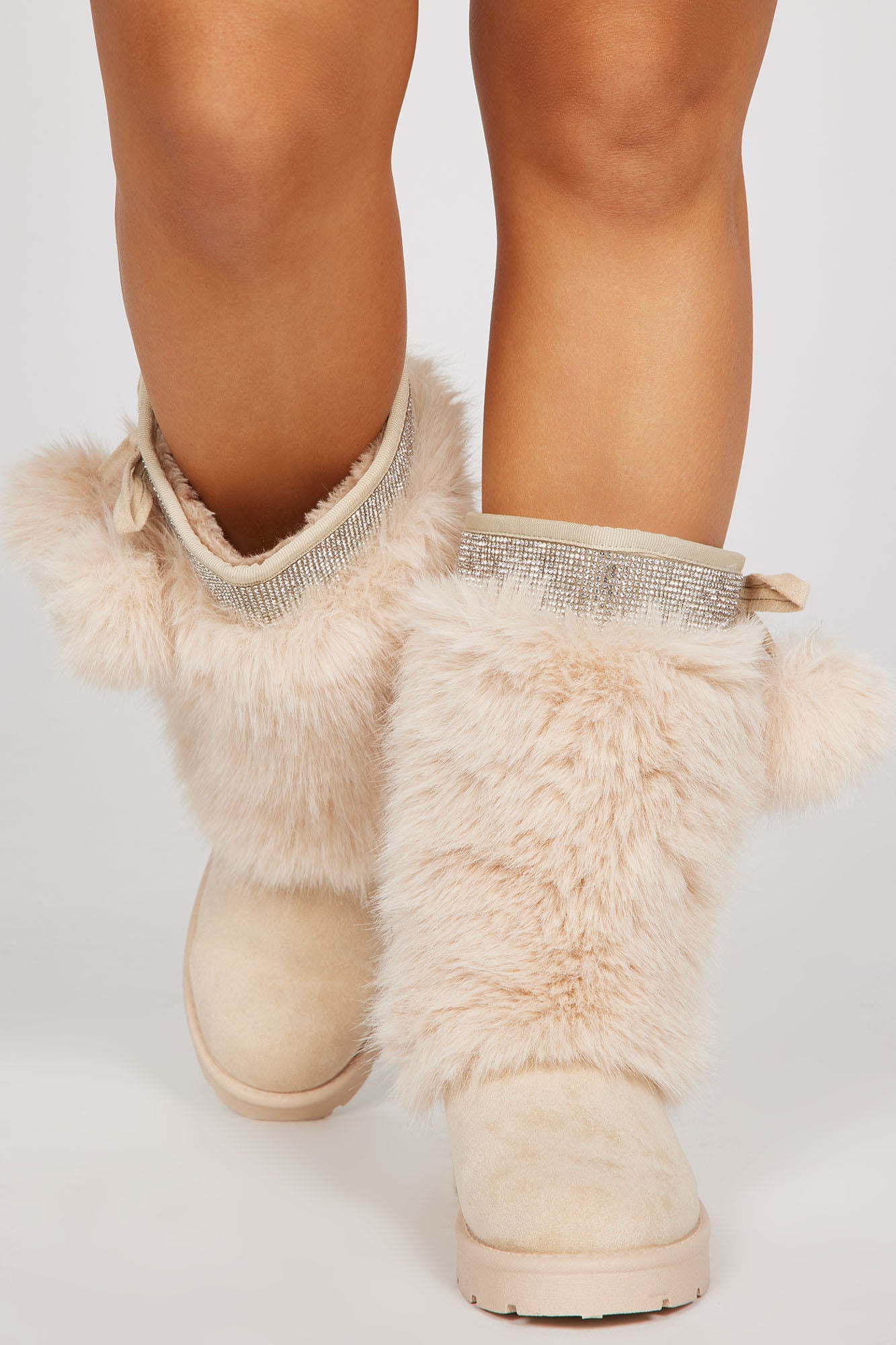 Chill With Me Booties - Nude