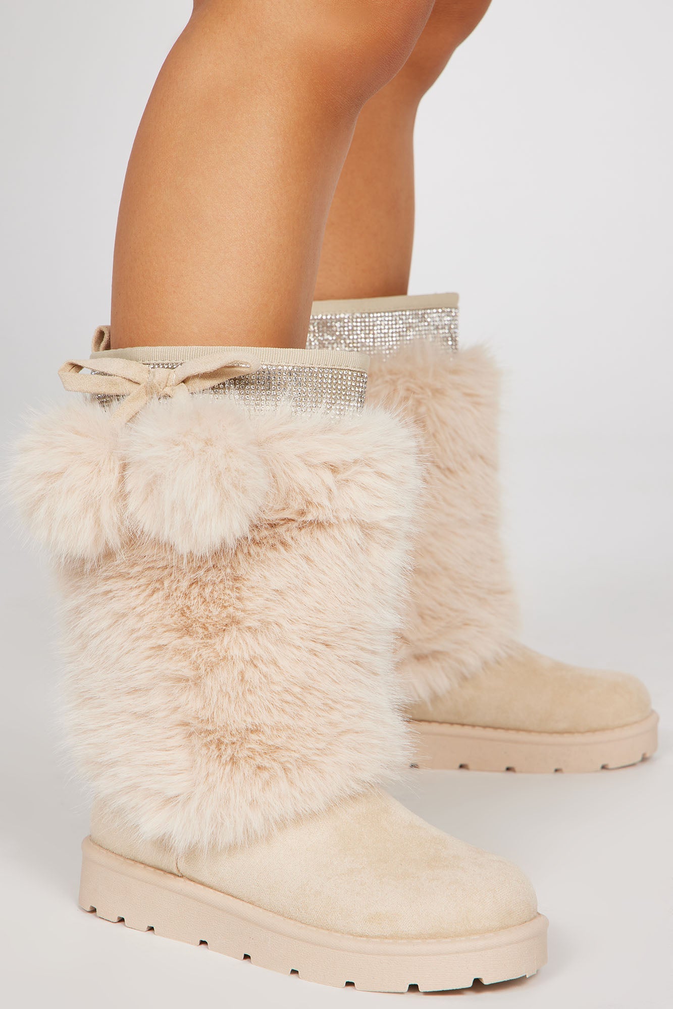 Chill With Me Booties - Nude