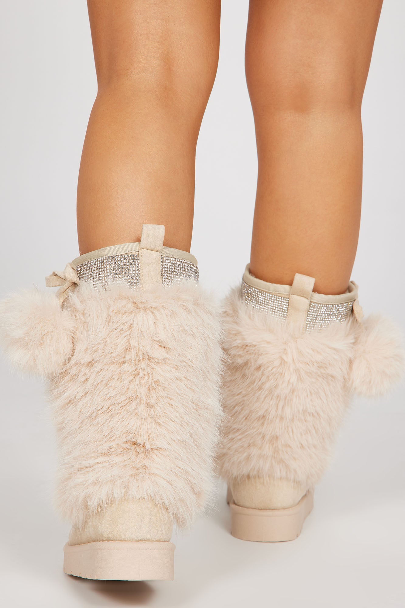 Chill With Me Booties - Nude
