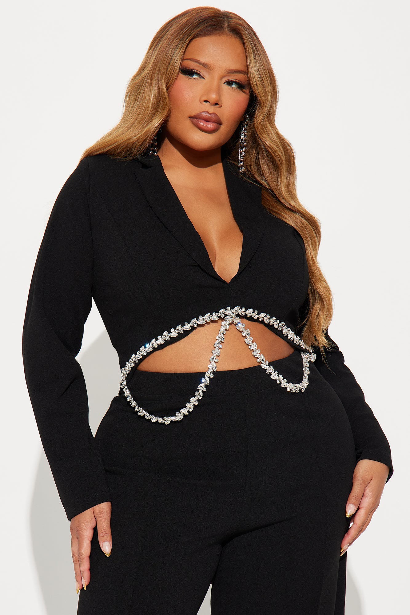 Sweet Nights Jumpsuit - Black