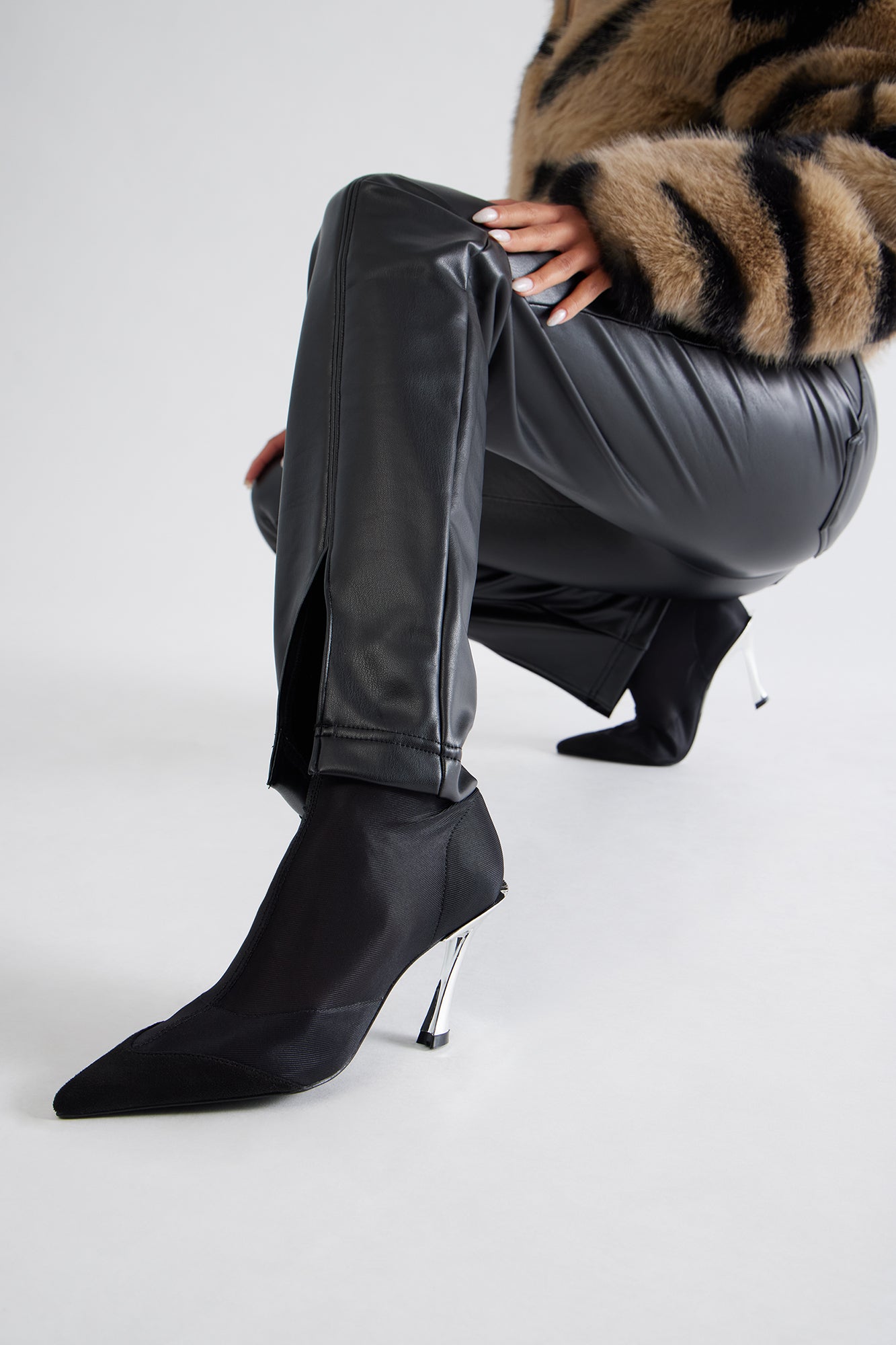 Dark Beauty Booties - Black