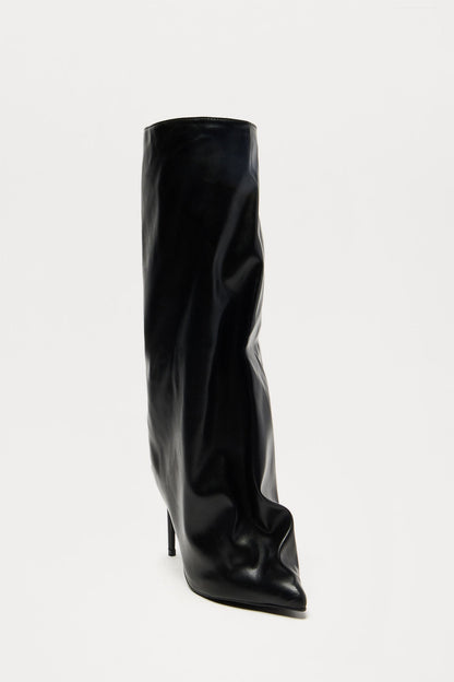 Jeni Knee High Boots - Black