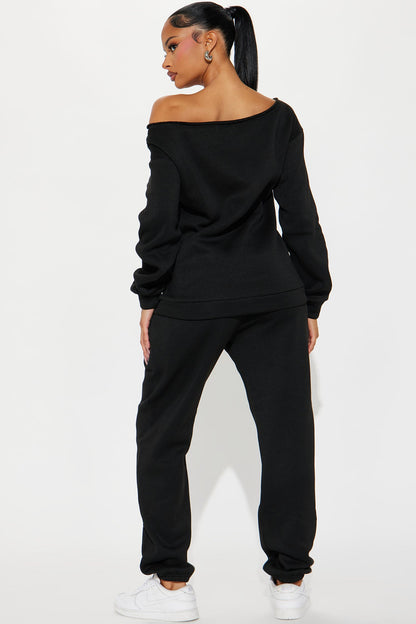 NY Sport Club Jogger Set - Black