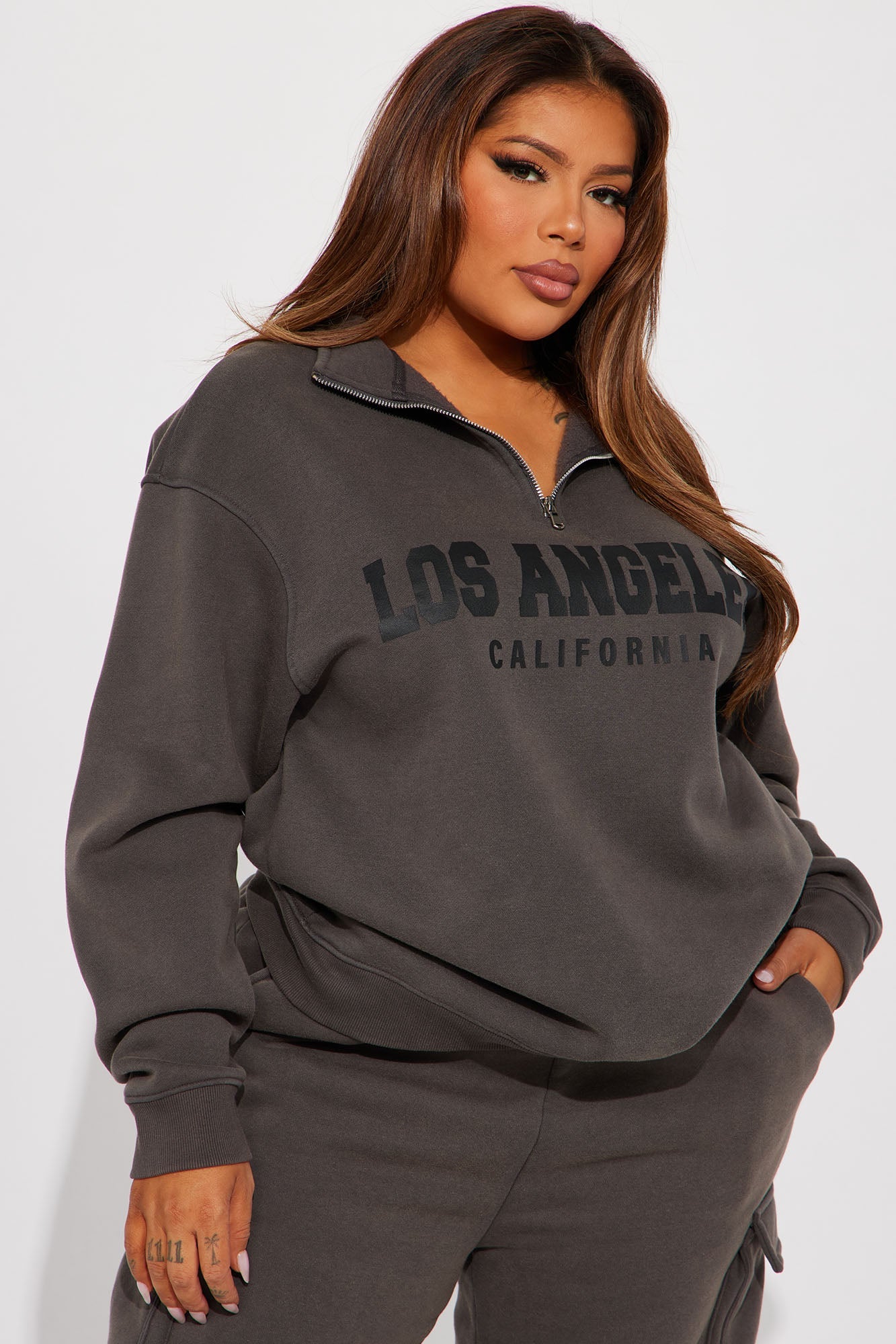 Los Angeles Cargo Jogger Set - Acid Wash