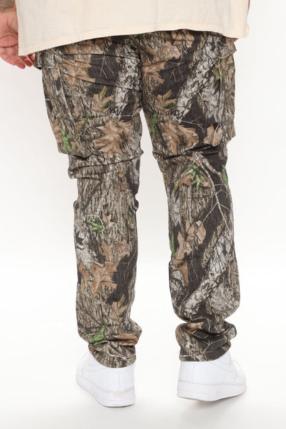 Summer Games Slim Cargo Pants - Green/combo