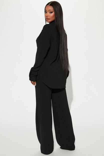 Makenzie Pant Set - Black