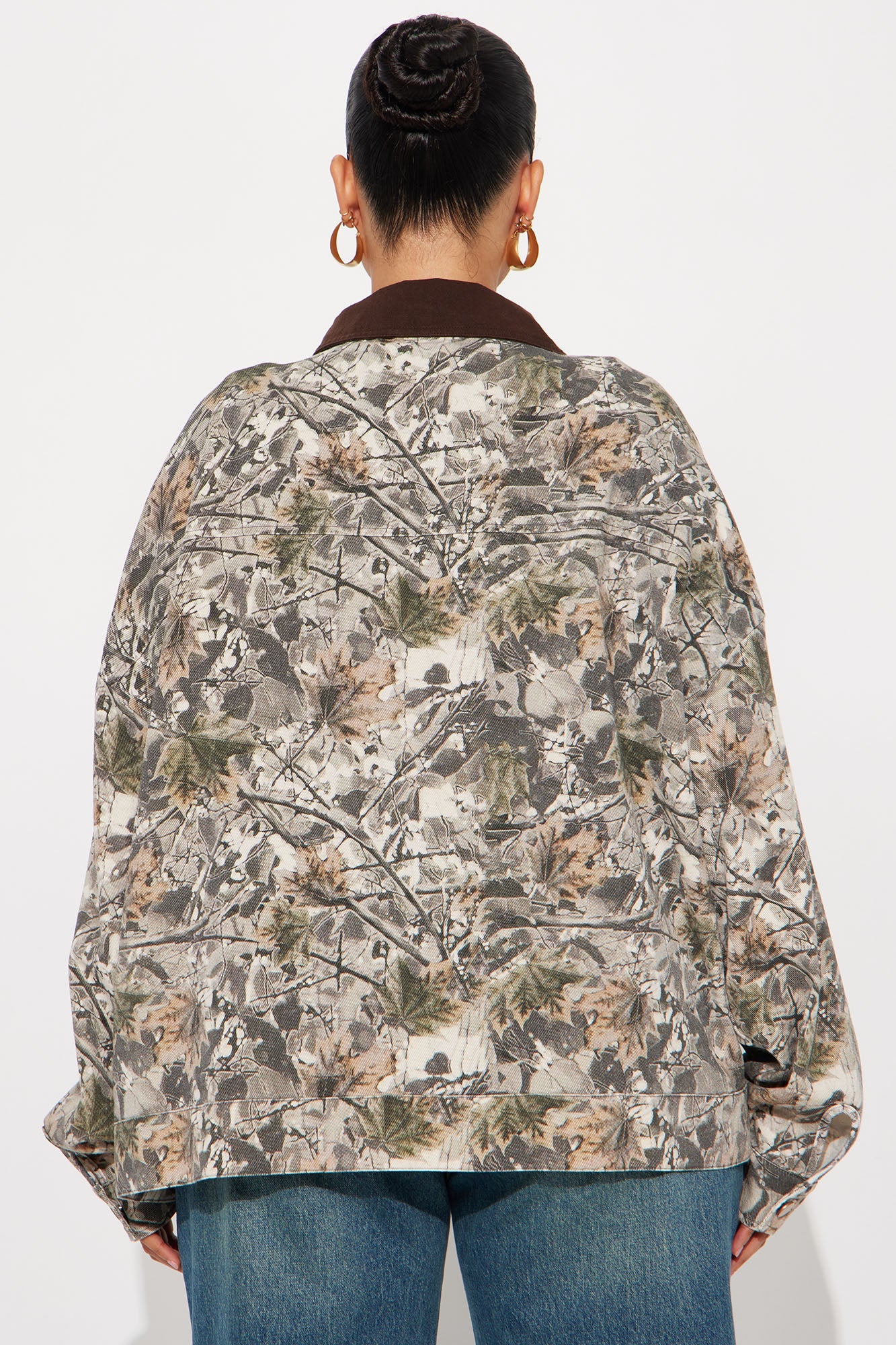 On The Hunt Tree Camo Trucker Jacket - Camouflage