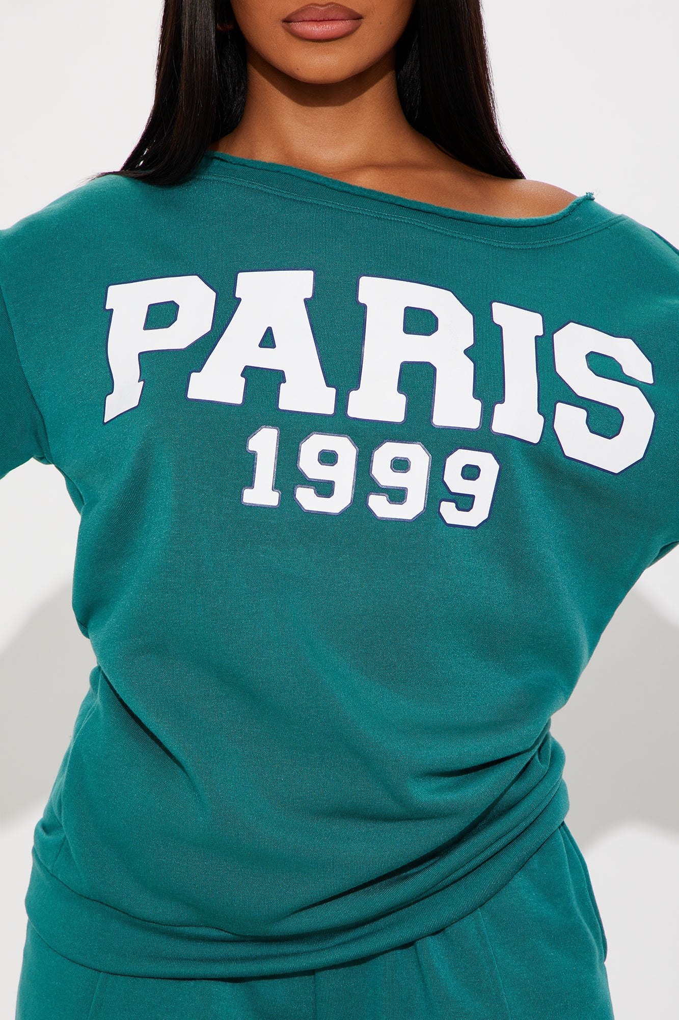 Paris 1999 Fleece Jogger Set - Hunter