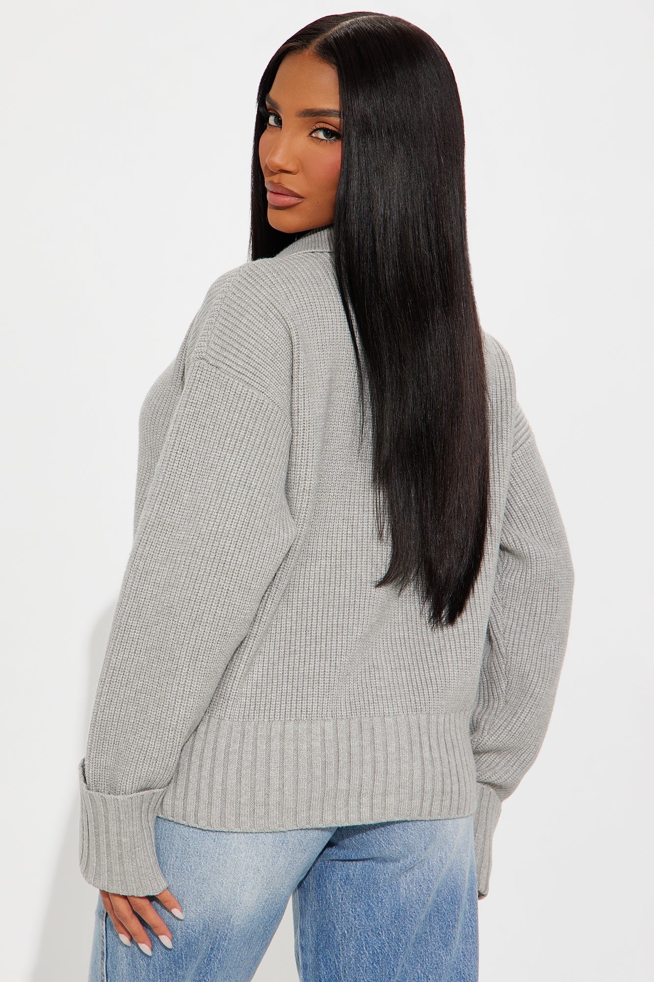 The Tanya Cardigan - Grey
