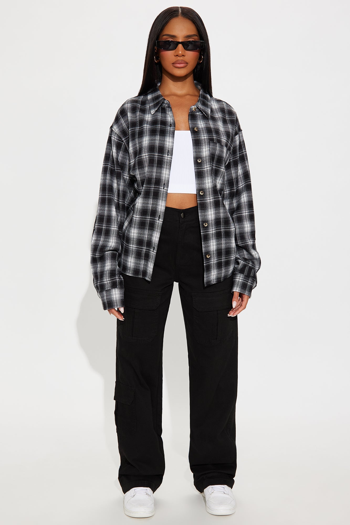 Out Of My Lane Cargo Pant - Black