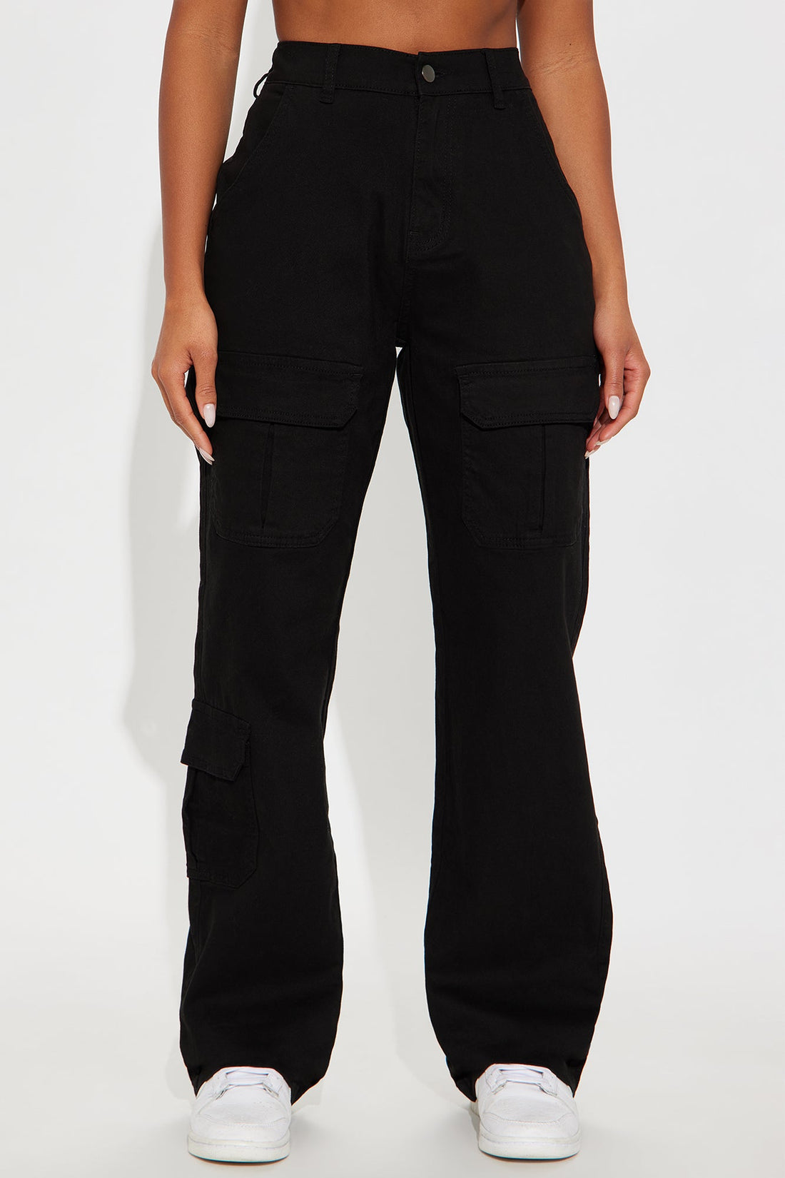 Out Of My Lane Cargo Pant - Black